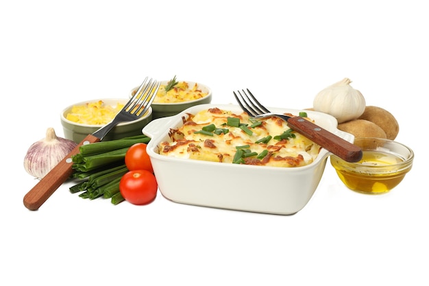 home cooked meal served